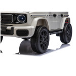 Elektrické autíčko Mercedes G 4x4, 24V - biele